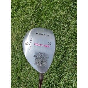 Adams Tight Lies Air Assault Strong 9 Wood 28° RH Graphite Ladies Flex New Grip